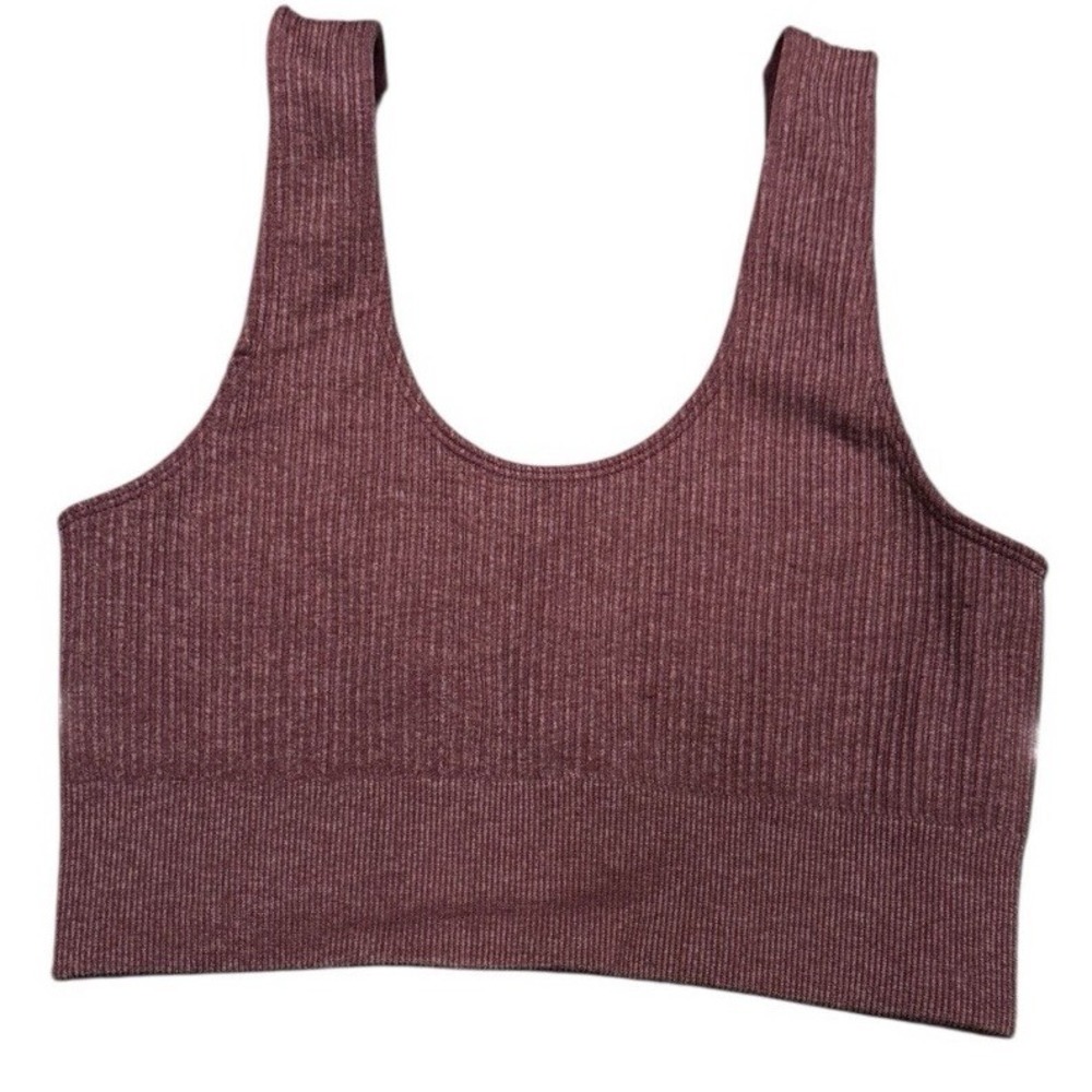 Balance Athletica The Channel Bra‎ Tight Sculpted Ribbed Athletic Gym Yoga Small